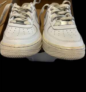 Nike Air Force 1 Low Triple White Youth Sneakers